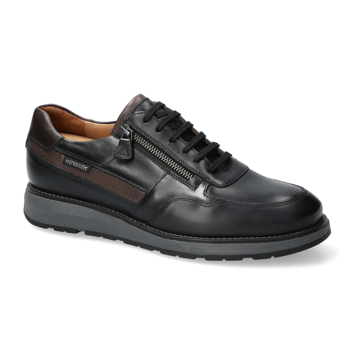 lacets homme modèle Remi noir - Mephisto